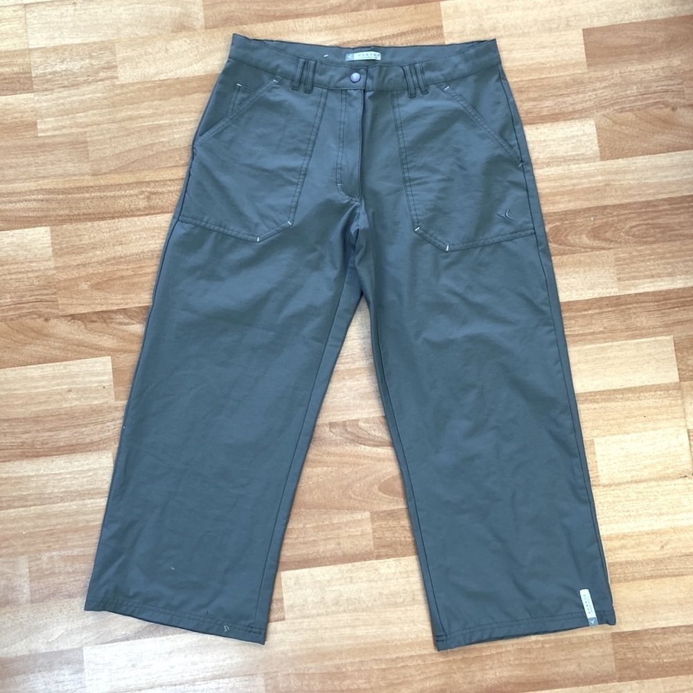 Gray trouser workout pants size medium